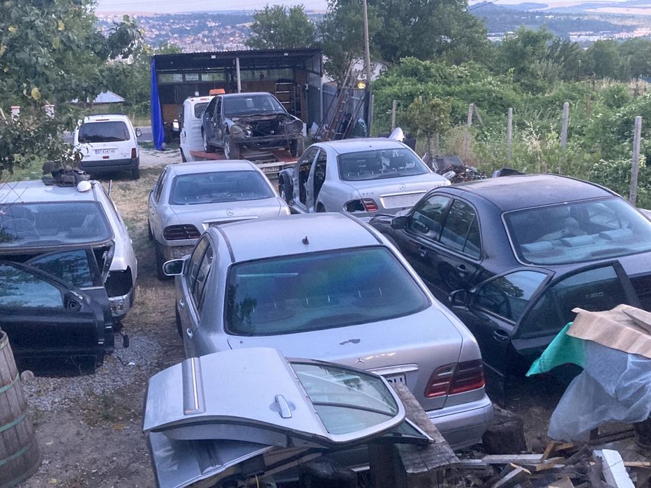 Мерцедес w210 на части