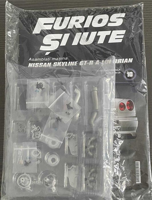 DeAgostini Furios & Iute Brian Nissan Skyline GT-R R34 Numarul 10