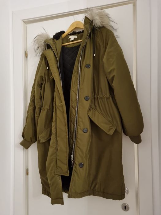 Geaca parka H&M calduroasa masura M