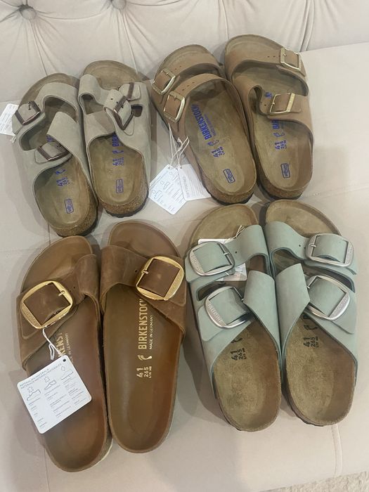 Slapi Brikenstock Piele uleiată si lucioasa 37,39,40 si 41