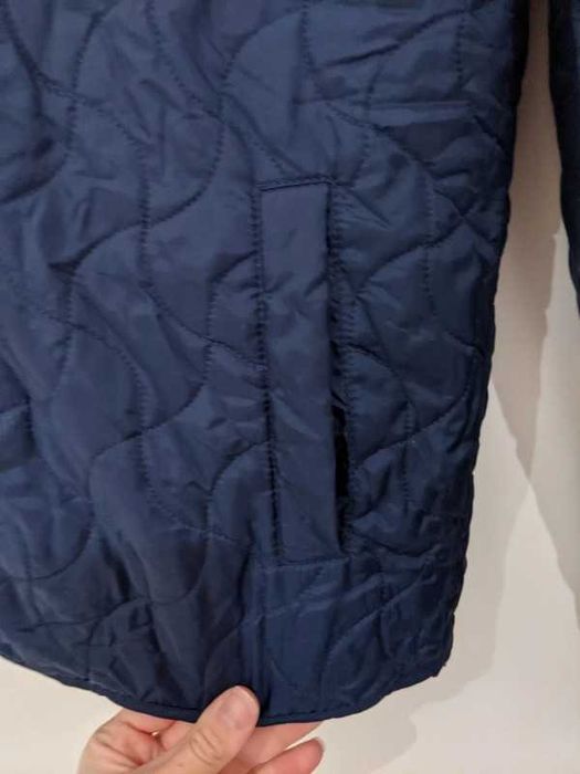 Pinko синьо яке с качулка