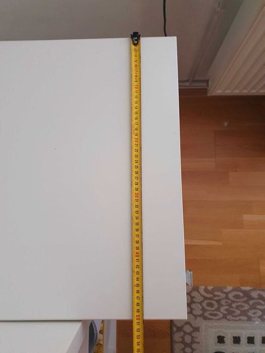 Vand dulap alb, 60×50×82 cm