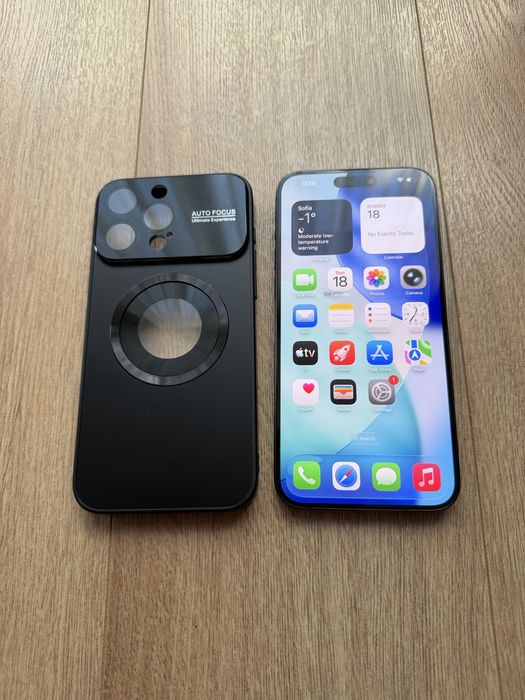 Като НОВ! Iphone 15 PRO MAX 512gb Black Titanium / НОВ!