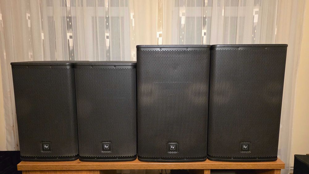BOXE Electro Voice ELX 112P, ELX 115P și ELX 118P - Boxe active