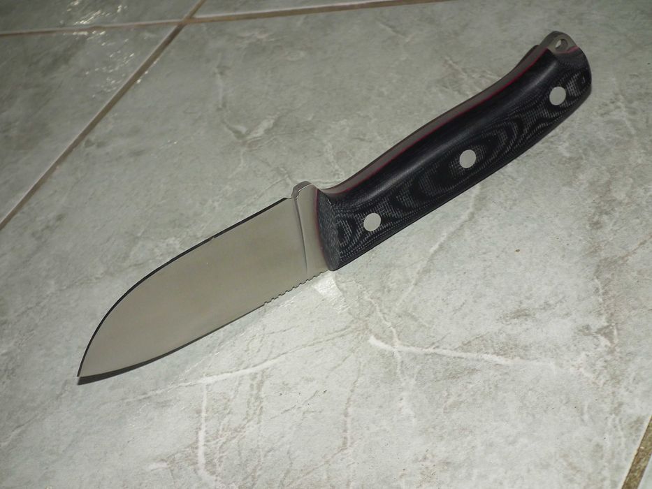 Cutit bushcraft spaniol JOKER Ursus otel Böhler N695 amnar si paracord, nou, cutie