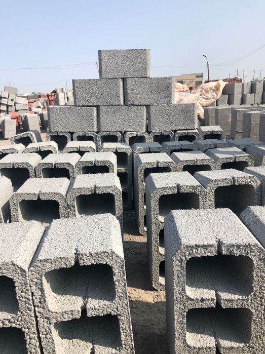 Блок  Сплиттерный строительный прессованный универсальный барлық түрі