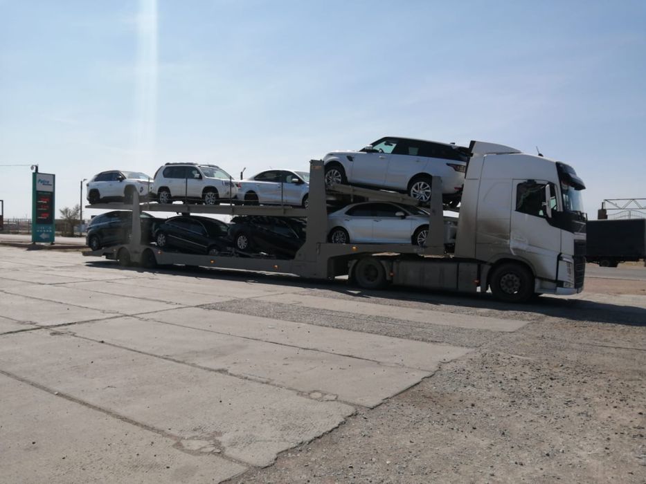 Перевозка автомобиля из Астаны в Алматы