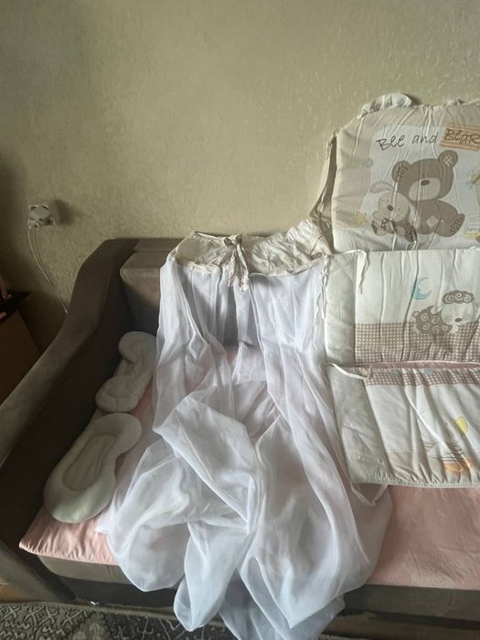 Бортики для детской кроватки