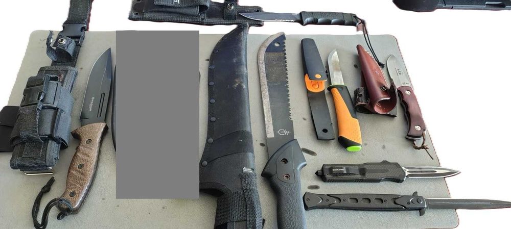 Lot cuțite outdoor tactical EDC– originale, îngrijite, preț excelent