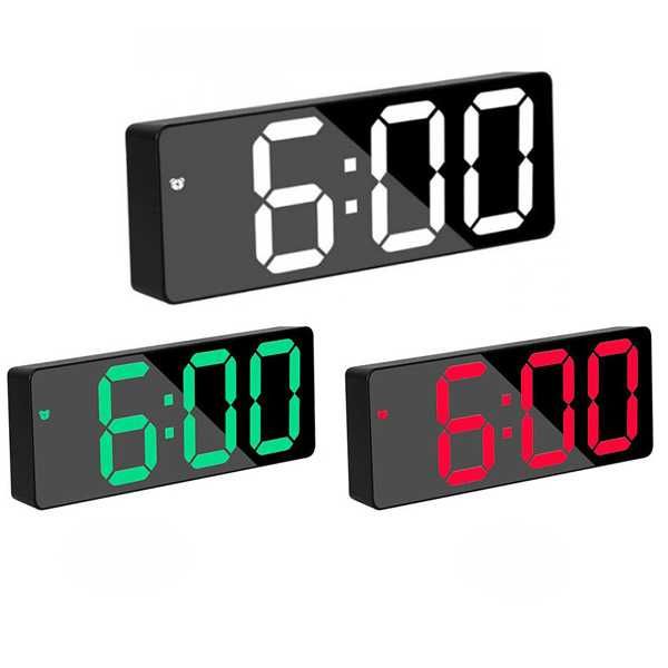 НОВ Постоянно светещ ЛЕД ЧАСОВНИК.LED Часовници на Ток.ДомашенБудилник