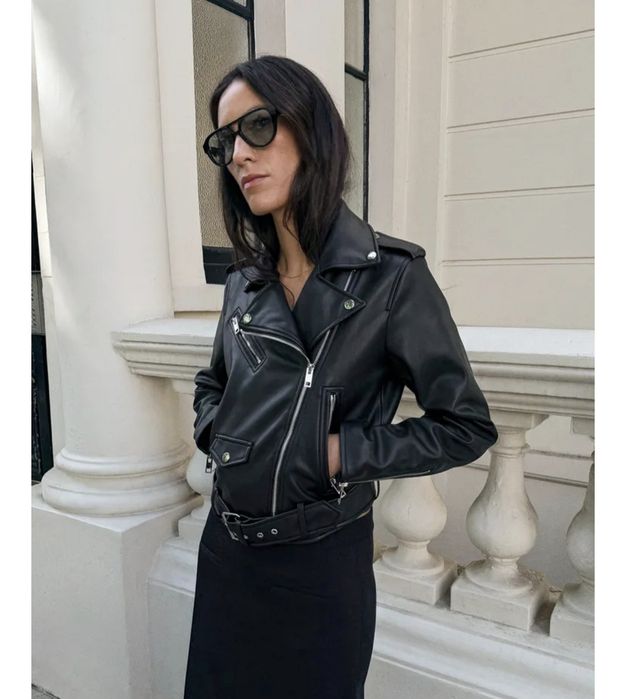 Zara,Bershka ,Pull and Bear leather яке