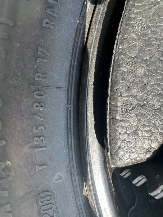 Roata rezerva slim bmw  si E90 E60 135/80/17 si Audi