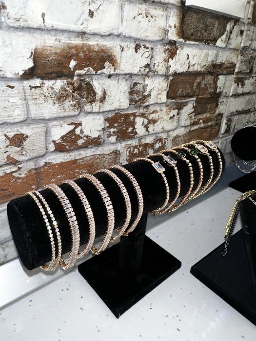 Brățări și coliere tennis GOLD&SILVER