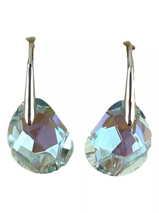 Swarovski  Galet Pierced Drop Earrings