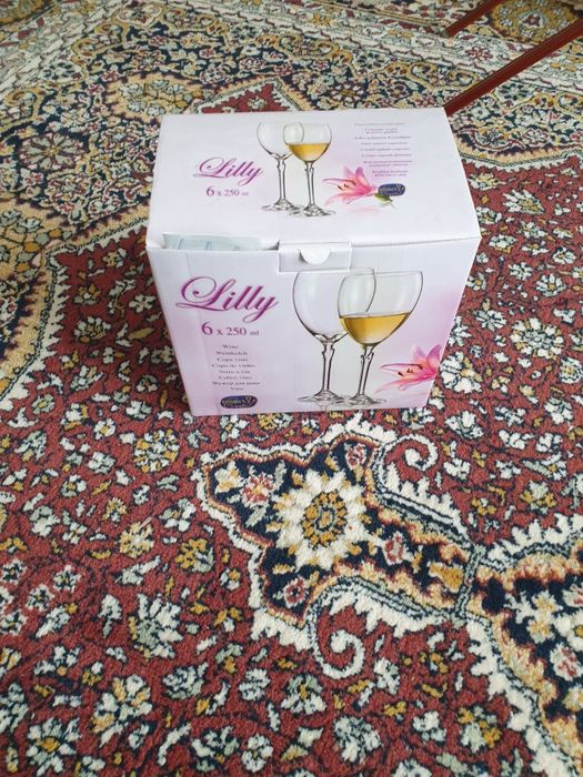 Фужеры из богемского стекла