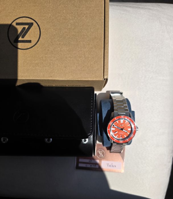Zelos Swordfish 42mm SS 'Spark'