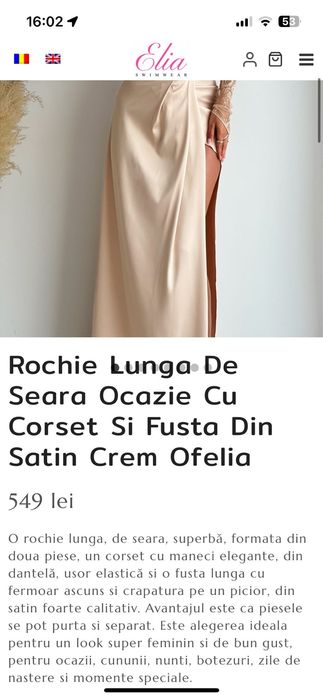 Vand rochie de seara