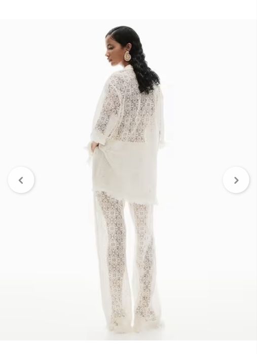 Летен дантелен комплект сет H&M
