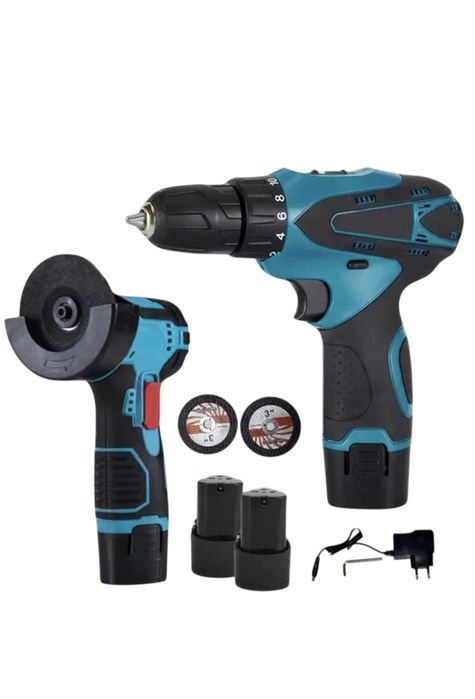Bormasina de gaurit si Polizor unghiular 2 in 1 ~ Promotie ‼️