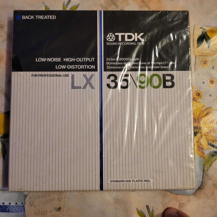 TDK LX 35\90B ролка за магнетофон нова от USA