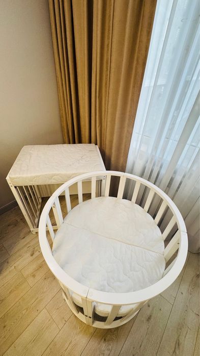 Детская кровать-трансформер 7 в 1 (от 0 до 7 лет)