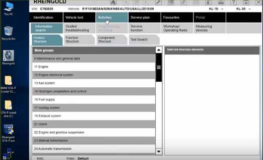 Interfata diagnoza si programare auto BMW ISTA plus 2022