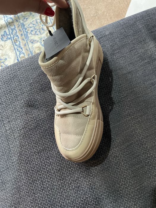 Adidasi imblaniti BIANCO