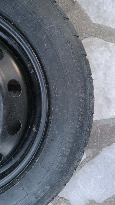 Нова Резервна гума патерица за Alfa Romeo, Citroen, Fiat, Ford, Lancia