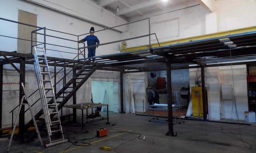 Podium Sahnalari Binolarni ikki kavat bullish hizmati metal konstrusiy