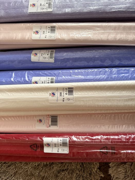 Hartie creponata floristica