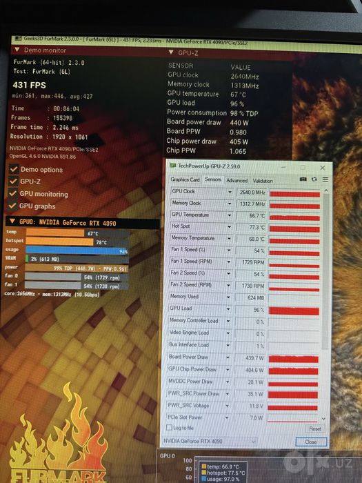 Asus TUF RTX 4090 24GB