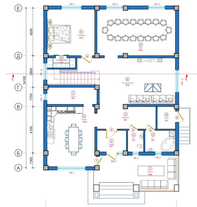 Продам участок с готовым фундаментом