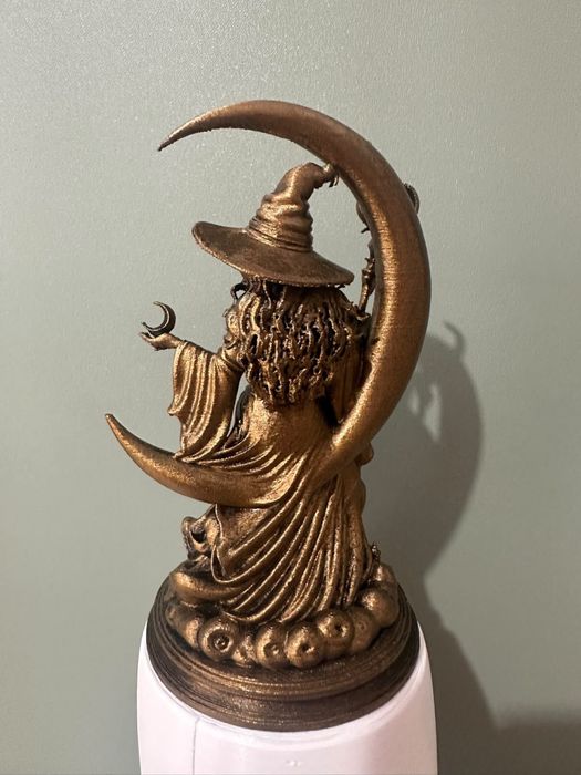 Witch on the moon