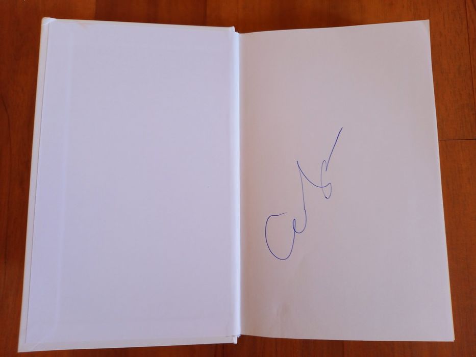 Carte cu autograf/ Dl. Prof. Dr. Călin Georgescu
