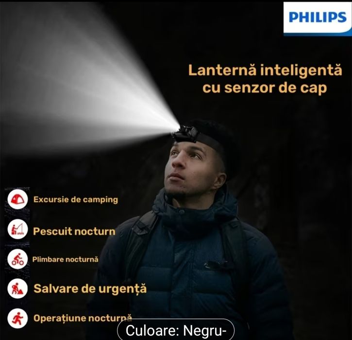 Philips lanterna de cap