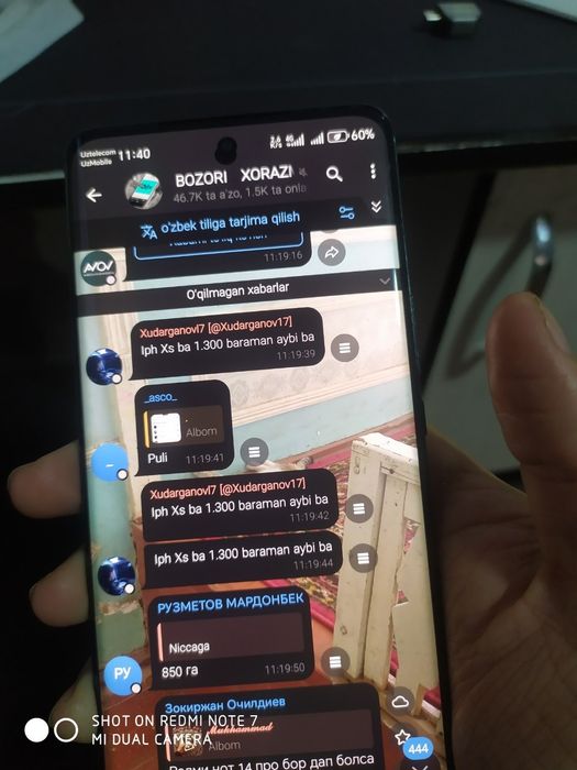 Honor x 9b 8×256 lik