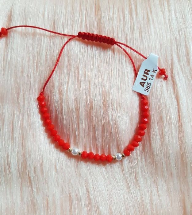 Brățări cu bile din Aur 14k