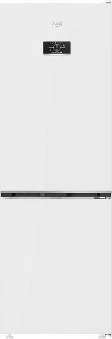 Нов хладилник с фризер Beko  180 см 301 л бял