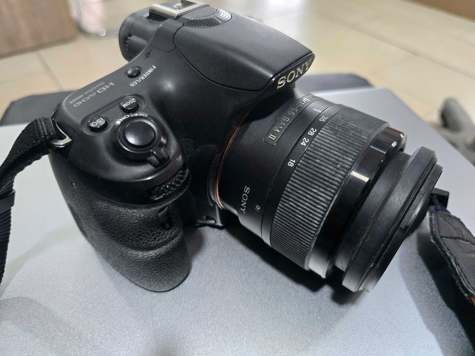 Фотоапарат Sony A58 + обектив Sony DT 18–55mm F3.5–5.6 SAM II