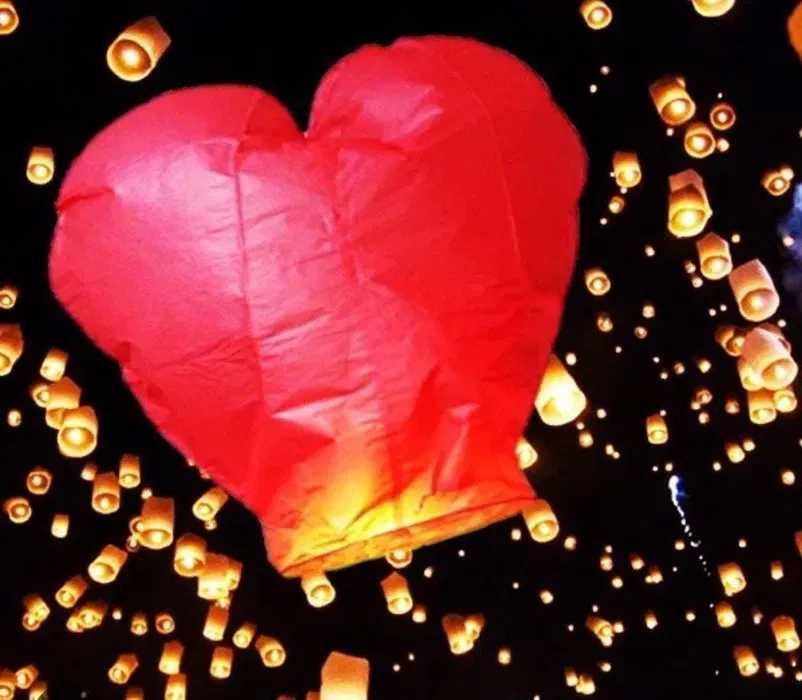 Небесные фонарики - романтический подарок на 14 февраля! – Небесные фонарики