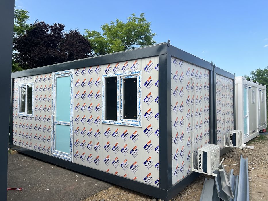 Container birou santier vestiar Container de locuit sanitar modular