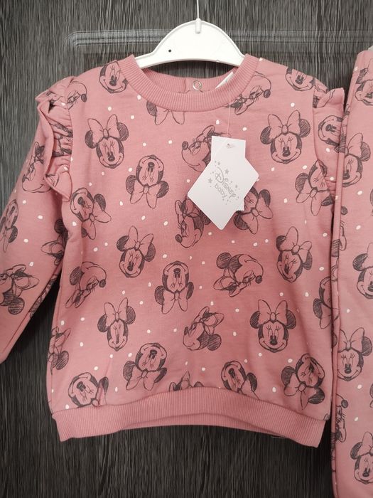 Нов, с етикет ватиран комплект Matalan, 12-18м (80-86см), за момиченце