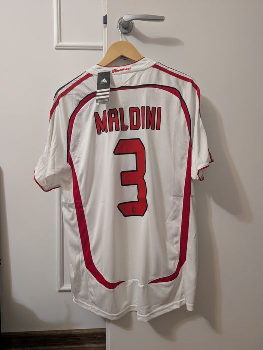 Tricou AC Milan - Finala Champions League 2007 - Paolo Maldini #3