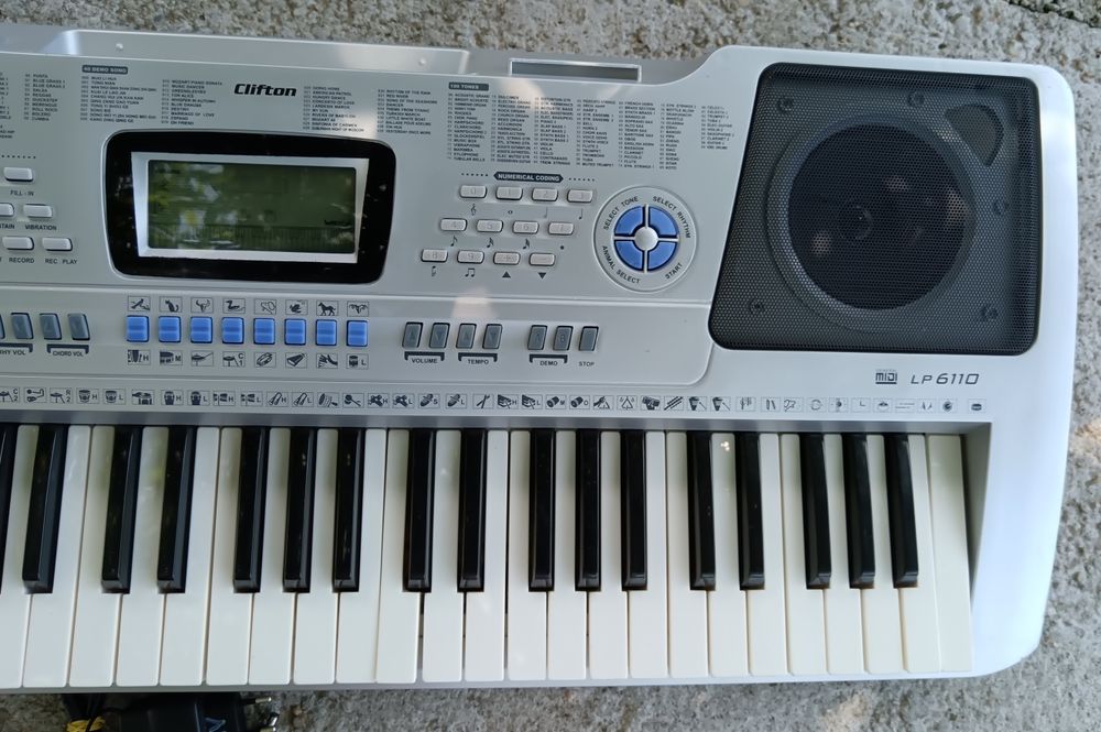 Orga, clapa, key board, Eagleton mpw 300 usb, Clifton LP6110, PlayOn