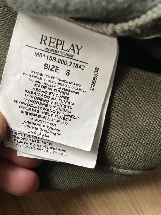 REPLAY / мъжка блуза/фланела S