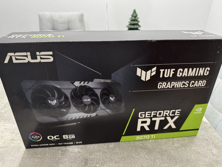 Продавам видеокарта Geforce rtx 3070 ti Asus Tuf