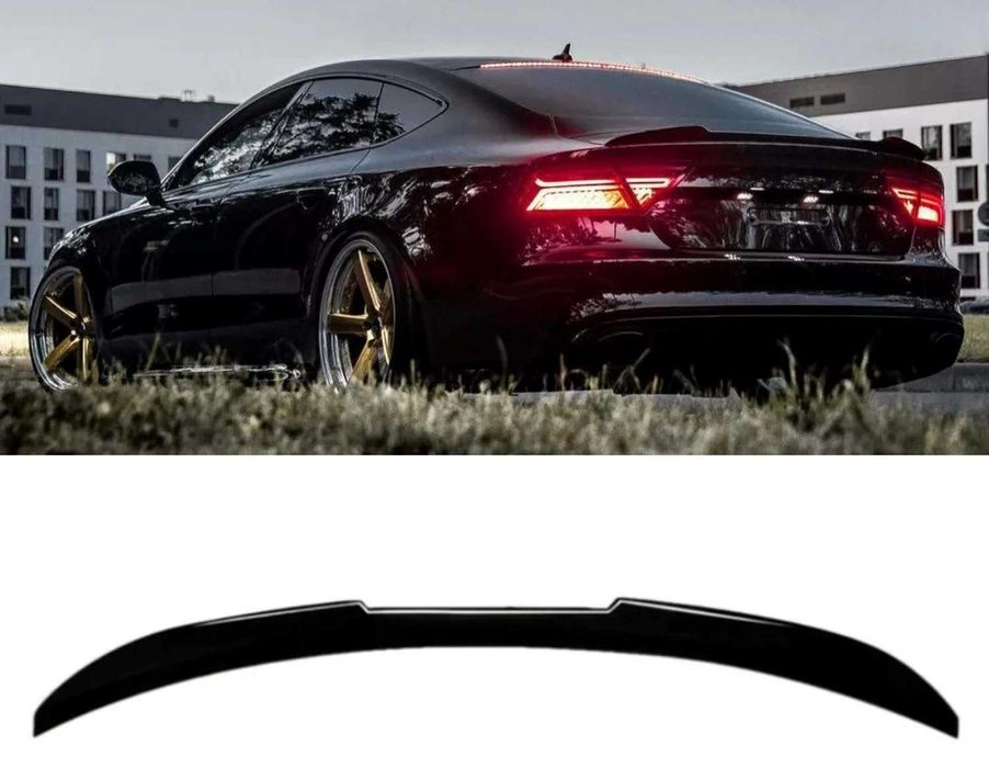 Батман лип спойлер за багажник ауди а7 ц7 / audi a7 c7 spoiler batman / добавка