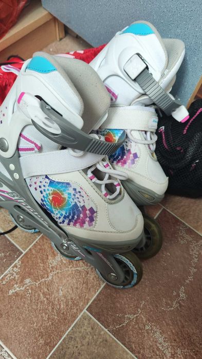 Ролики для девочки. Полный набор!