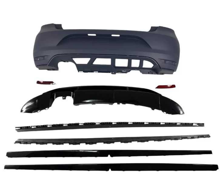 Боди кит пакет за VW POLO (2010-2018) - R дизайн грундиран! НА СКЛАД!