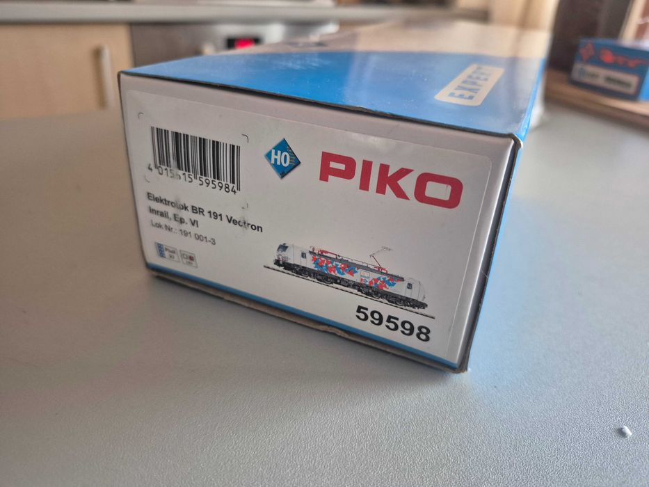 Locomotiva Piko BR 191 Vectron, digitala, H0